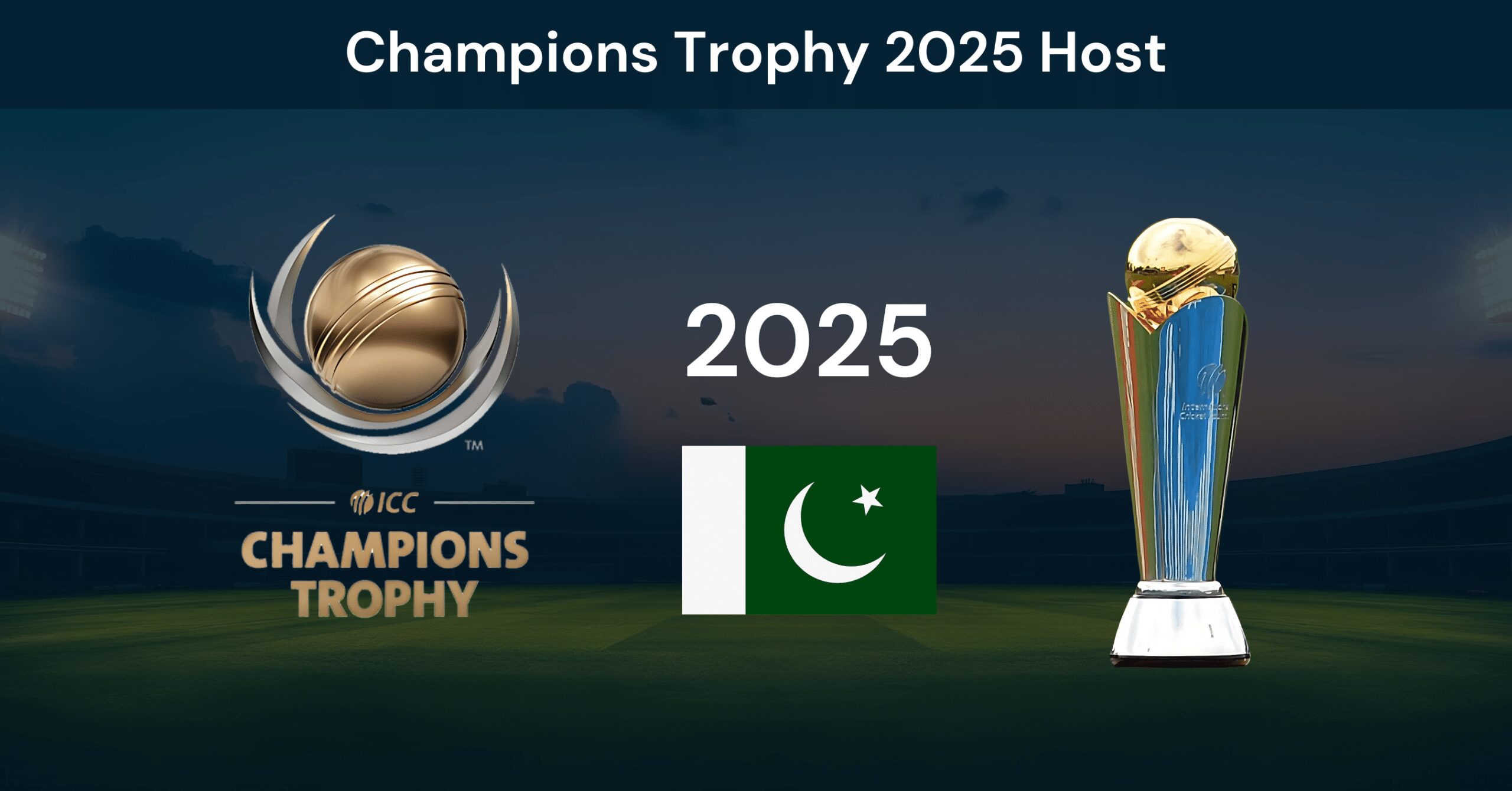 Champions Trophy 2025 Host, Format And Squads