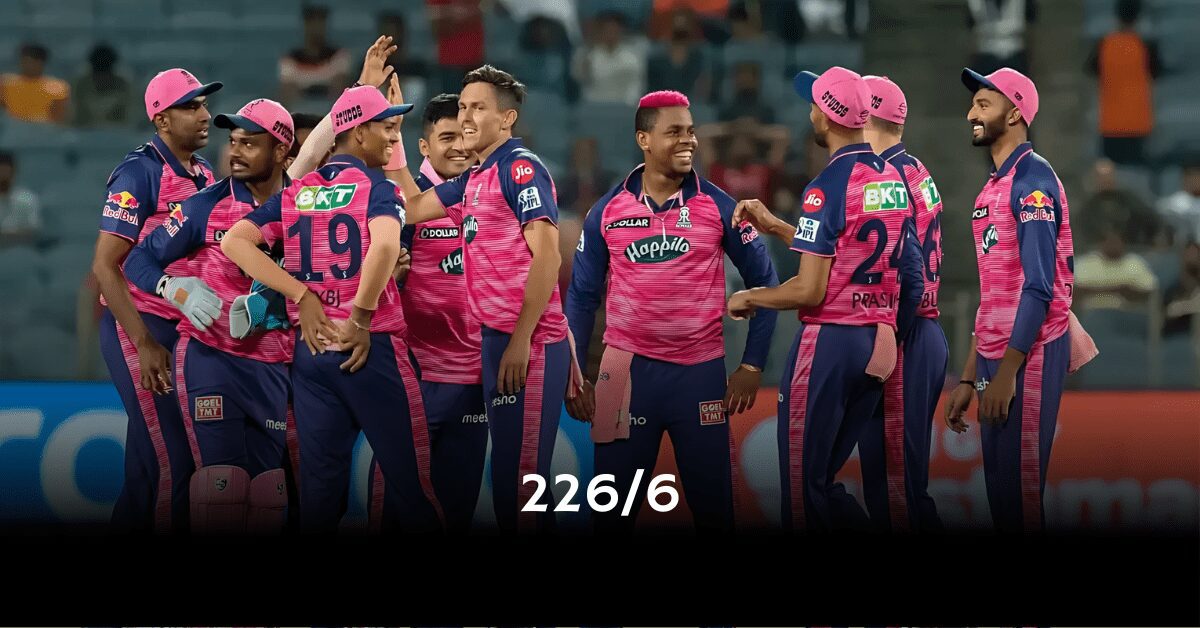 Rajasthan Royals Highest Score In IPL History (2025 List)