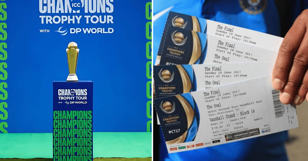 Champions Trophy Final 2025 Tickets — Where & How To Buy?