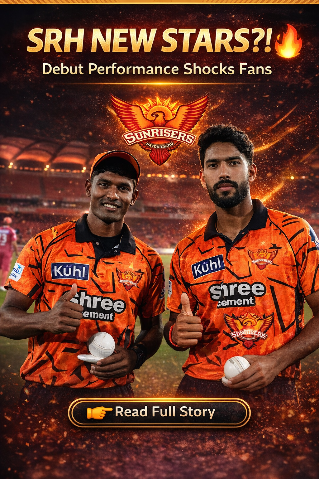 SRH Debut Duo IPL 2026: From Unknown to Unstoppable with Stunning 4-Wicket Hauls